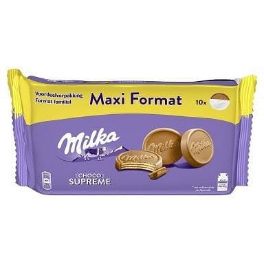 Milka Choco supreme Biscuits enrobes fourres chocolat au lait x10 - 300 g freeshipping - Mon Panier Latin