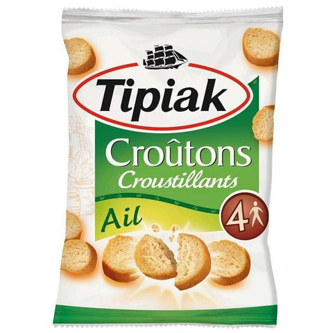 Tipiak Croa»tons croustillants a  l'ail 90g freeshipping - Mon Panier Latin