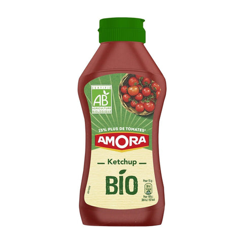 Amora Ketchup Bio 330g freeshipping - Mon Panier Latin