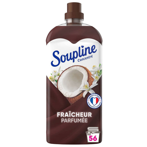 Soupline Adoucissant Concentre parfum Coco, fraicheur parfumee aux huiles essentielles, X52 lavages 1.2L freeshipping - Mon Panier Latin