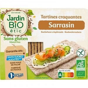 JARDIN BIO Tartines sarrasin Bio 150g freeshipping - Mon Panier Latin