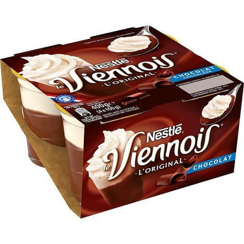 Nestle Viennois liegeois au chocolat 4x100g freeshipping - Mon Panier Latin