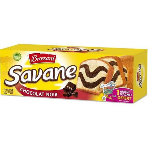 Brossard Savane Marbre au chocolat noir sans huile de palme 310g freeshipping - Mon Panier Latin