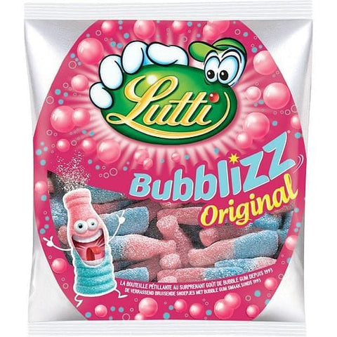 Lutti Bubblizz original bonbons bouteille petillante goa»t bubble gum 250g freeshipping - Mon Panier Latin
