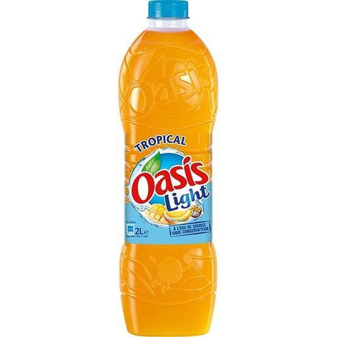 OASIS Boisson Tropical light sans sucre ajoute 2l 2L freeshipping - Mon Panier Latin