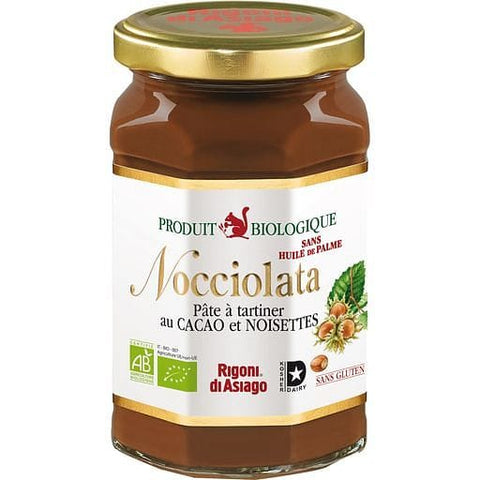 Nocciolata Pate a  tartiner bio crunchy au cacao et noisettes 270g freeshipping - Mon Panier Latin
