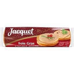 Jacquet Toasts pour foie gras brioche 250g freeshipping - Mon Panier Latin