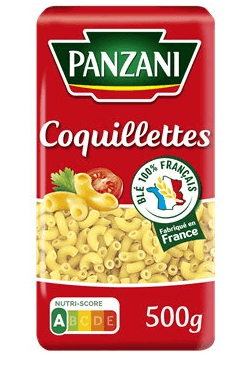 Pâtes coquillettes aux œufs frais Lustucru - 500g