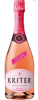 KRITER Vin Pétillant Pinot Noir Rosé 75cL