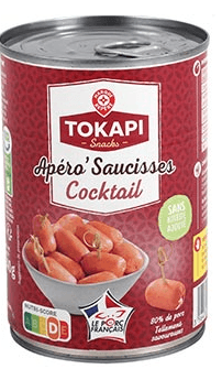 Saucisses cocktail Tokapi 240g
