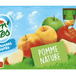 ***PROMO FLASH***POM'POTES Compotes en gourde pomme nature sans sucres ajoutes