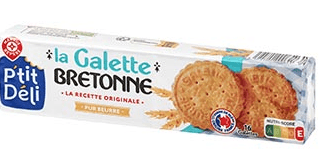 Galettes Bretonnes P'tit Deli Pure Butter - 125g