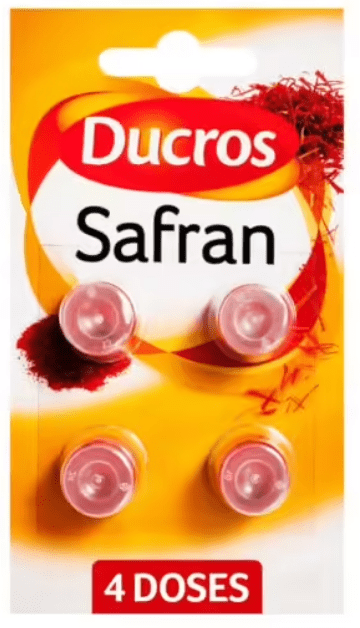 DUCROS Safran en poudre - 4 doses de 0