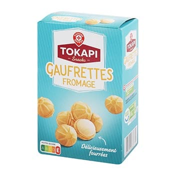 Tokapi Gaufrettes fourees Fromage - 75g
