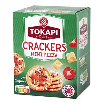 Mini pizza Crackers Tokapi - 85g