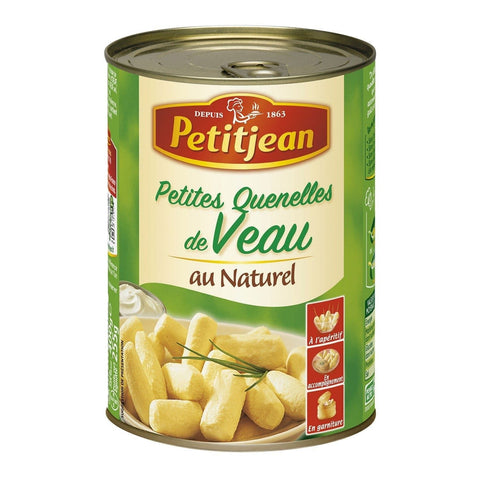 Petitjean Plat cuisine Quenelles veau au naturel 255g freeshipping - Mon Panier Latin