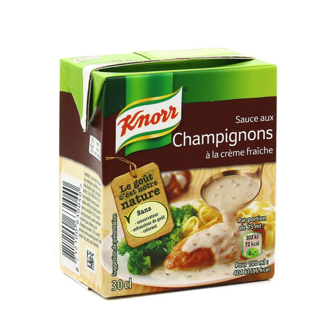 KNORR Sauce champignons et crème fraîche 30cl freeshipping - Mon Panier Latin
