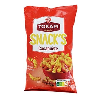 Tokapi Souffles Snack's Cacahuete - 90g
