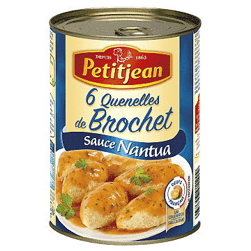 Petitjean Plat cuisine quenelles brochet sauce Nantua 400g freeshipping - Mon Panier Latin