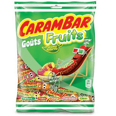 Carambar Bonbons au fruits 130g freeshipping - Mon Panier Latin