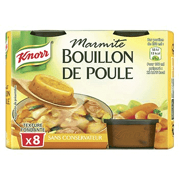 Knorr Marmite Bouillon de Poule x8 224g freeshipping - Mon Panier Latin