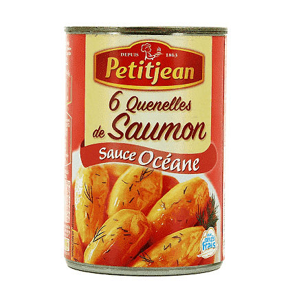 Petitjean Plat cuisine Quenelles de saumon sauce Oceane 400g freeshipping - Mon Panier Latin