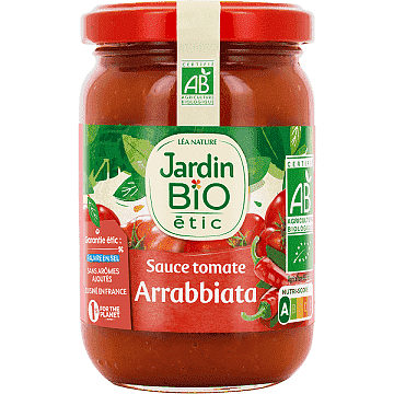 Jardin Bio Sauce Tomate Arrabbiata 200g freeshipping - Mon Panier Latin