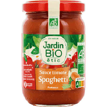 Jardin Bio Sauce Tomate Spaghetti 200g freeshipping - Mon Panier Latin
