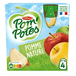 Pom'Potes Gourdes Pomme nature 4x90g freeshipping - Mon Panier Latin