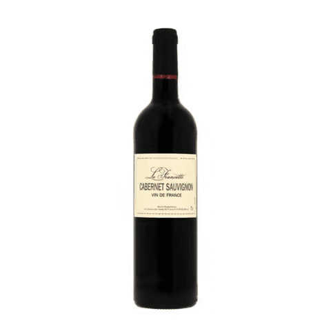 LA FRANCETTE Vin rouge Cabernet Sauvignon 12,5%vol. - 75cl