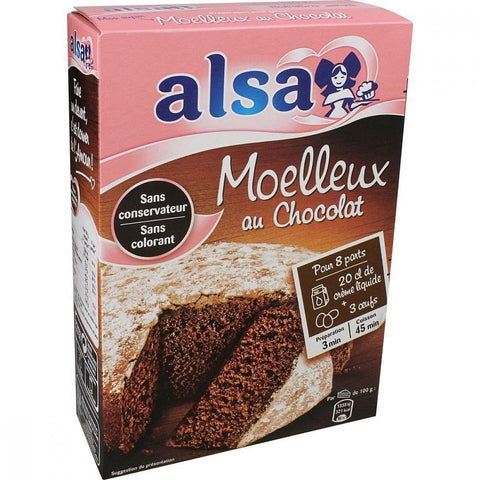 Alsa Preparation pour moelleux au chocolat 435g freeshipping - Mon Panier Latin