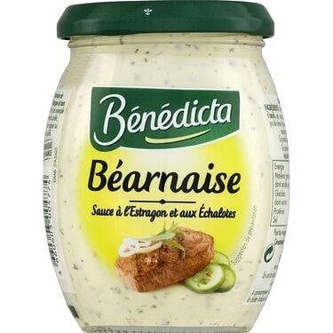 Benedicta Sauce bearnaise a  l'estragon et echalotes, 240g freeshipping - Mon Panier Latin