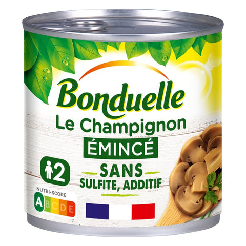 Bonduelle Champignons Eminces 390g freeshipping - Mon Panier Latin