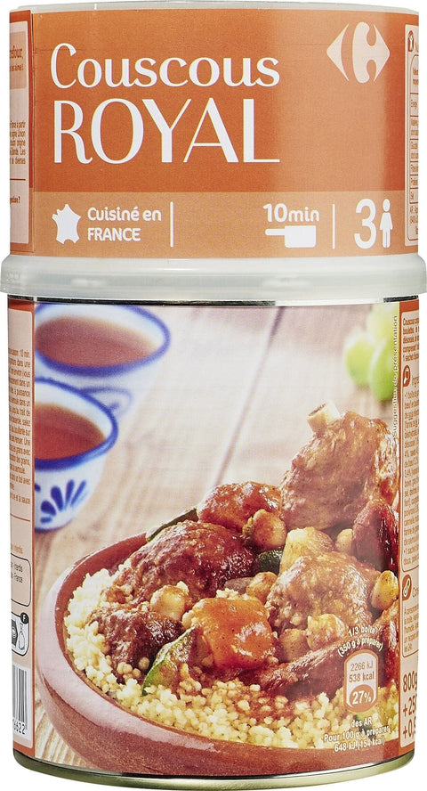 Carrefour Plat cuisine Couscous royal box