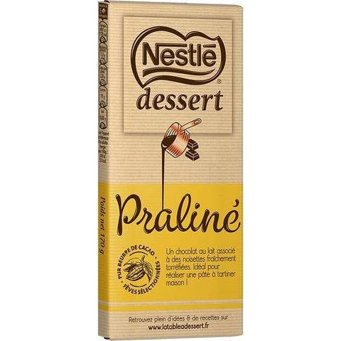 Nestle Dessert Tablette de chocolat patissier: praline 170g freeshipping - Mon Panier Latin