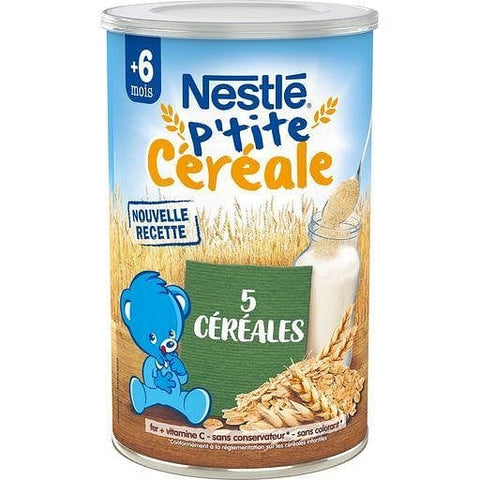 Nestle Ptite cereale 5 Cereales bebe 6 mois 400g freeshipping - Mon Panier Latin