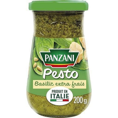 Panzani Sauce pesto au basilic extra frais 200g freeshipping - Mon Panier Latin