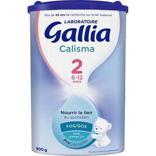 Lait Calisma Bio - 2ème âge - 6-12 Mois - 800 g - Gallia