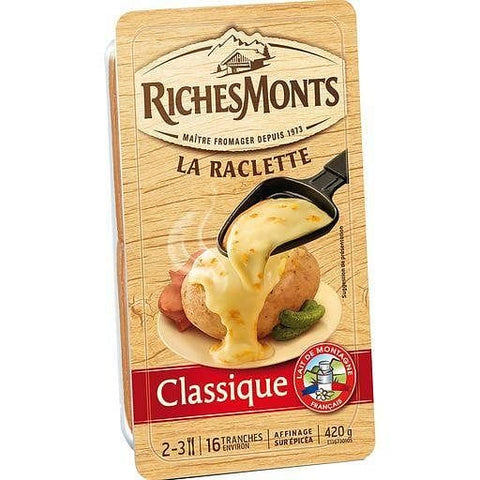 RICHESMONTS Fromage a  raclette 420g freeshipping - Mon Panier Latin