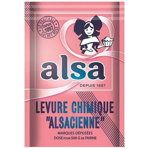 Alsa Levure chimique alsacienne 8 sachets 8x11g freeshipping - Mon Panier Latin