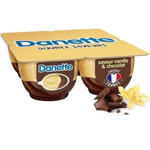 *PROMO* Danette vanille sur lit de chocolat 4x125g freeshipping - Mon Panier Latin