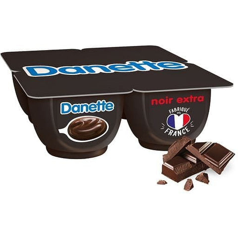 Danette Creme dessert chocolat noir extra 4x125g freeshipping - Mon Panier Latin
