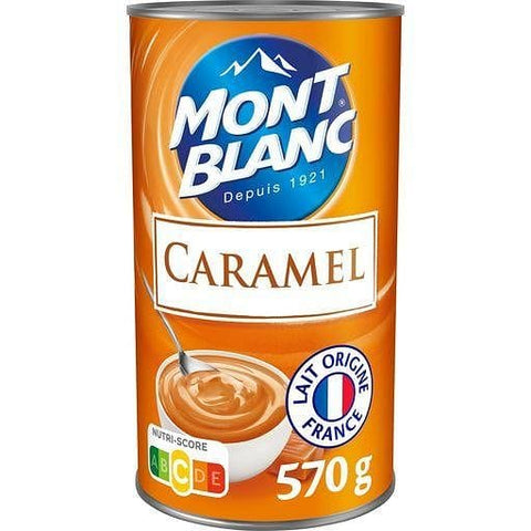 Mont Blanc Creme dessert saveur caramel 570g freeshipping - Mon Panier Latin