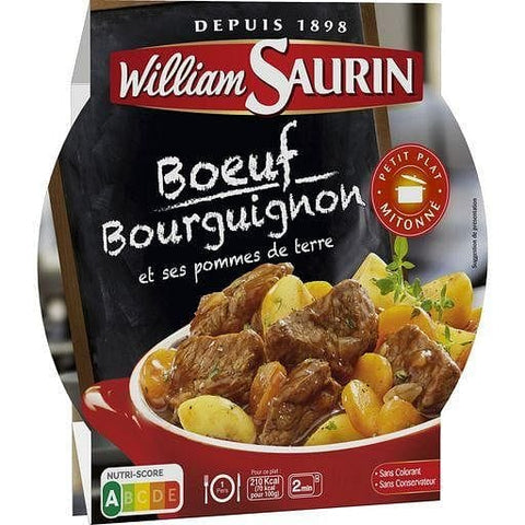 William Saurin boeuf bourguignon pommes de terre 300g freeshipping - Mon Panier Latin