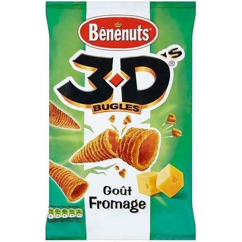 Benenuts 3D's bugles goa»t fromage 85g freeshipping - Mon Panier Latin