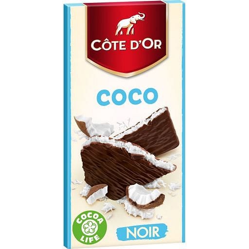 COTE D'OR Cote d'Or black coconut filled bar – Mon Panier Latin
