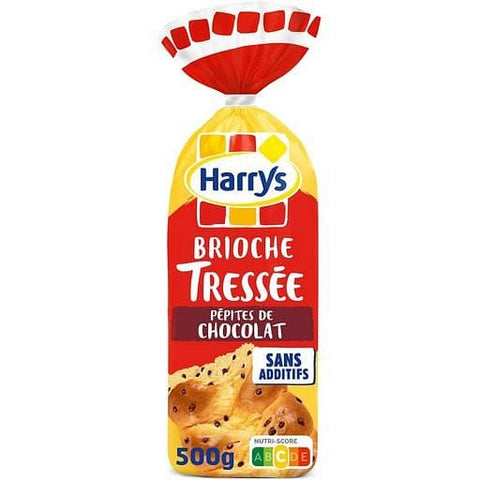 Harry's Brioche tressee aux pepites de chocolat sans additifs 500g freeshipping - Mon Panier Latin