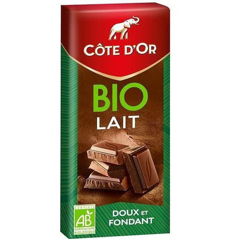Ca´te d'Or Tablette de chocolat au lait bio 150g freeshipping - Mon Panier Latin