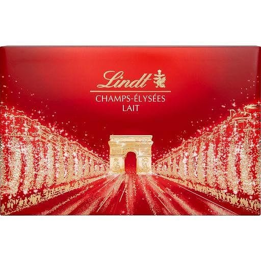 Chocolat assortiment CHAMPS ELYSEES LINDT : la boite de 182g à Prix  Carrefour