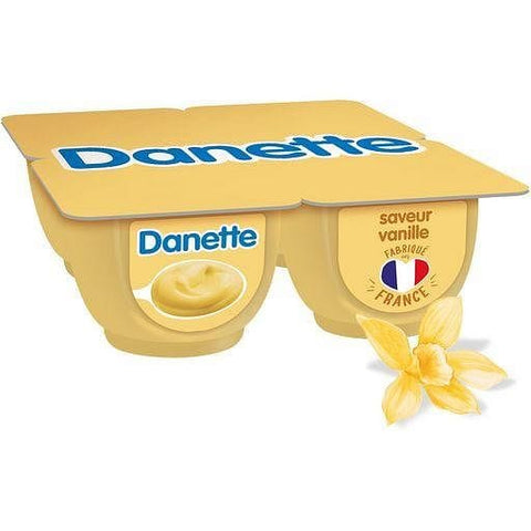 Danette Creme dessert vanille 4x125g freeshipping - Mon Panier Latin
